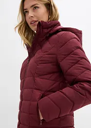 Giacca trapuntata leggera con cappuccio rimovibile, bonprix