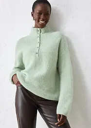 Maglione oversize con lana di alpaca, bonprix
