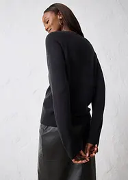 Cardigan con cashmere certificato secondo il Good Cashmere Standard®, bonprix