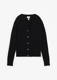 Cardigan con cashmere certificato secondo il Good Cashmere Standard®, bonprix