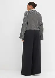 Pantaloni svasati con pinces, bonprix