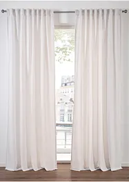 Tenda semitrasparente in poliestere riciclato (pacco da 2), bonprix