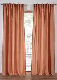 Tenda semitrasparente in poliestere riciclato (pacco da 2), bonprix