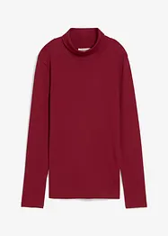 Maglia a collo alto in puro cotone, bonprix