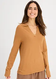 Polo in viscosa fine, bonprix