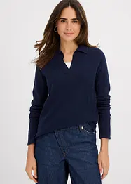 Polo in viscosa fine, bonprix
