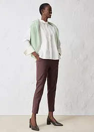 Blusa con seta, bonprix
