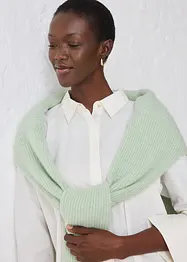 Blusa con seta, bonprix
