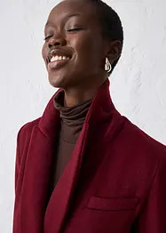 Cappotto stile blazer con lana, bonprix
