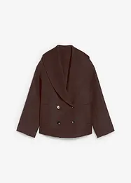 Giacca oversize in morbido misto lana, bonprix