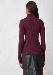 Maglione in filato fine di lana merino, bonprix