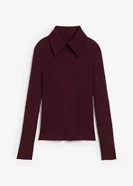 Maglione in filato fine di lana merino, bonprix