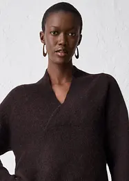 Maglione in misto alpaca caldo, bonprix