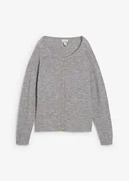 Cardigan in misto alpaca termico, bonprix