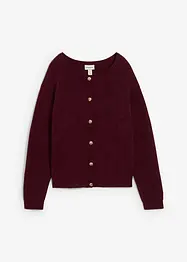 Cardigan in misto alpaca termico, bonprix