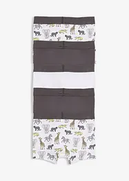 Boxer aderenti con cotone biologico morbido (pacco da 5), bonprix