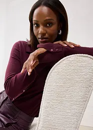 Cardigan in filato fine di misto lana morbido, bonprix