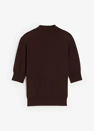 Maglione a collo alto in morbido misto lana, bonprix