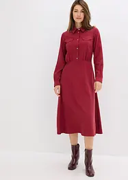 Abito con colletto da camicia, bonprix