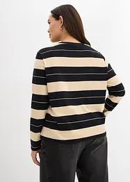 Maglia a maniche lunghe in cotone pesante, bonprix