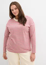 Maglia a maniche lunghe in cotone pesante, bonprix