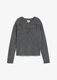 Maglione con fiocchi, bonprix