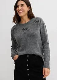 Maglione con fiocchi, bonprix