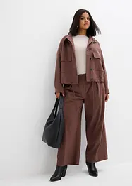 Giacca corta da mezza stagione in misto viscosa, bonprix