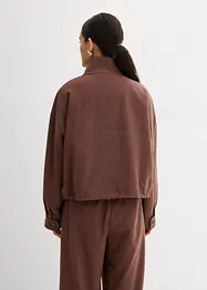 Giacca corta da mezza stagione in misto viscosa, bonprix