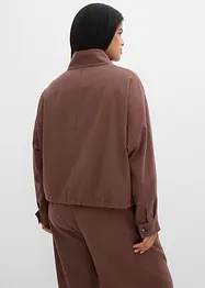 Giacca corta da mezza stagione in misto viscosa, bonprix