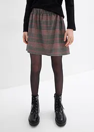 Gonna in jersey con elastico in vita, bonprix