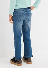 Jeans con elastico in vita, mid waist, bonprix
