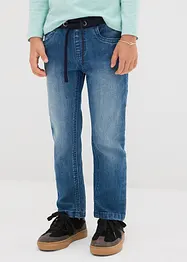 Jeans con elastico in vita, mid waist, bonprix