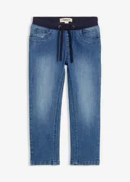 Jeans con elastico in vita, mid waist, bonprix