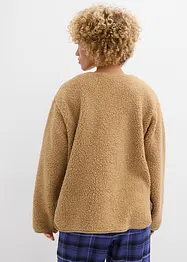 Giacca in pile teddy, bonprix