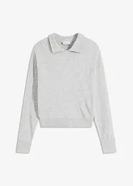 Maglione in filato fine misto viscosa, bonprix