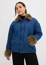 Giacca di jeans leggermente imbottita, bonprix