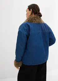 Giacca di jeans leggermente imbottita, bonprix