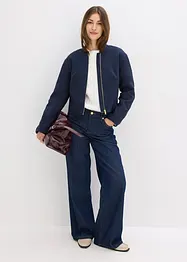Bomber in misto viscosa morbido, bonprix