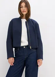 Bomber in misto viscosa morbido, bonprix