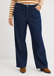 Jeans straight, vita media, bonprix