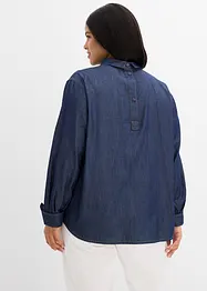 Camicia di jeans con polsini alti, bonprix