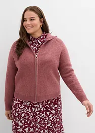 Cardigan con cappuccio, bonprix