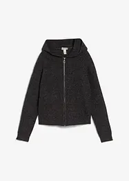 Cardigan con cappuccio, bonprix