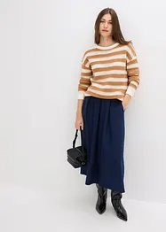 Maglione oversize in puro cotone, bonprix