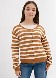Cardigan in morbido misto viscosa a maglia fine, bonprix