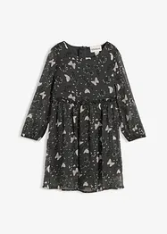 Abito svasato in chiffon, bonprix