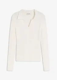 Maglione morbido in filato fine misto viscosa, bonprix