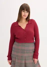 Maglione morbido in filato fine misto viscosa, bonprix