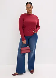 Maglia aderente a costine, bonprix